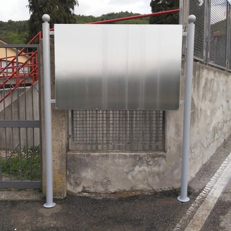 Informacinis / Reklaminis stendas, stovas vienpusis 'Stendarto 200x100cm'