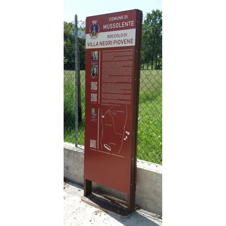 Informacinis / Reklaminis stendas, stovas vienpusis 'Vicenza'