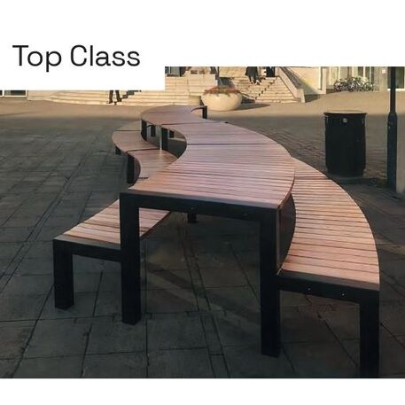 Lauko suoliukai + Stalas, kolekcija 'Top Class Picnic'