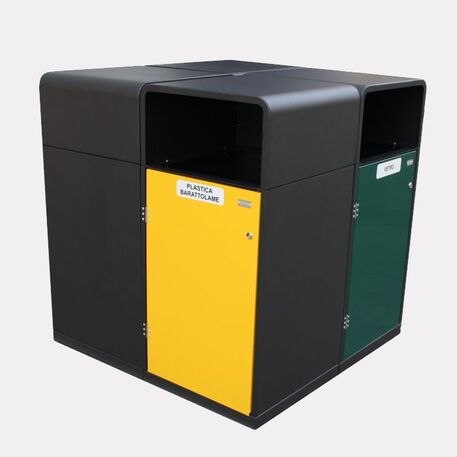 Металлический контейнер для сортировки 'Cubo 100L'