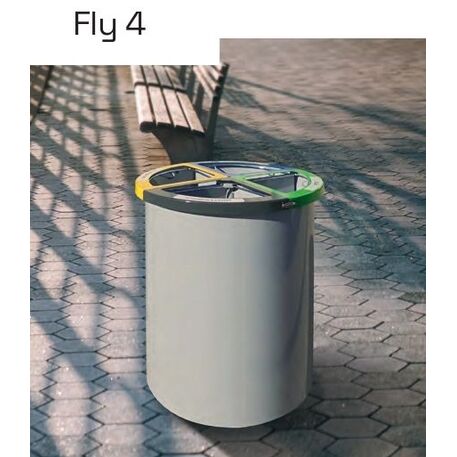 Металлический контейнер для сортировки 'FLY4 160L'