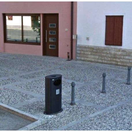 Lauko metalinė šiukšliadėžė 'Olbia / 110L'