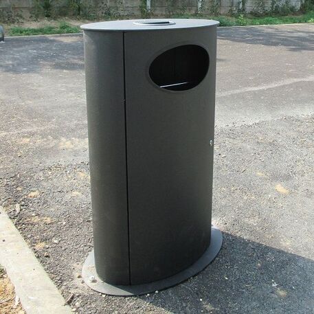 Lauko metalinė šiukšliadėžė 'Olbia / 110L'