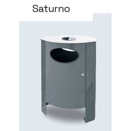 Lauko metalinė šiukšliadėžė 'Saturno / 80L'