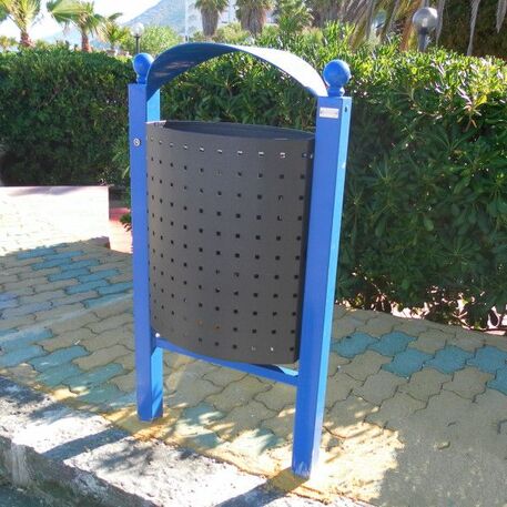 Lauko metalinė šiukšliadėžė 'Genova / 60L'