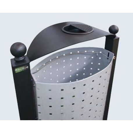 Lauko metalinė šiukšliadėžė 'Genova / 60L'