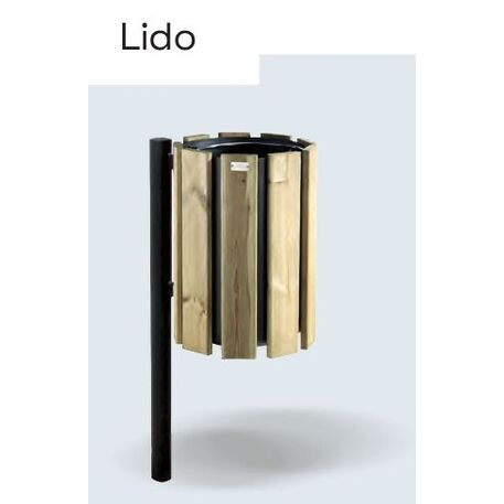 Mеталлическaя урнa для мусора 'Lido / 45L'