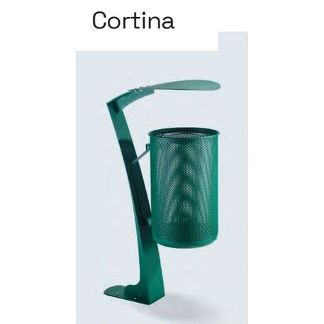 Lauko metalinė šiukšliadėžė 'Cortina / 45L'