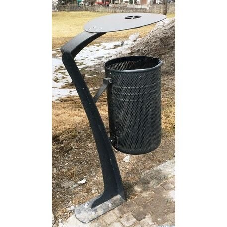 Lauko metalinė šiukšliadėžė 'Cortina / 45L'