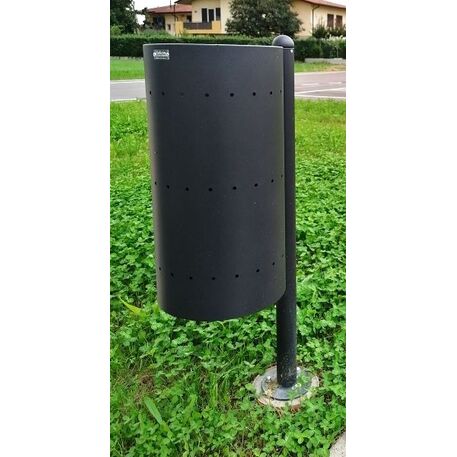 Lauko metalinė šiukšliadėžė 'Albenga / 50L'