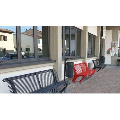 Lauko metalinė šiukšliadėžė 'Albenga / 50L'