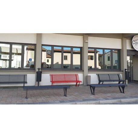 Lauko metalinė šiukšliadėžė 'Albenga / 50L'