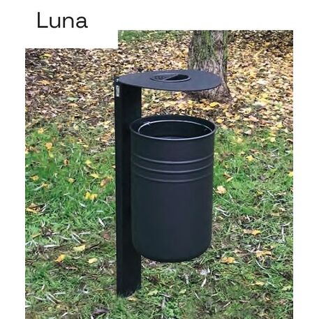 Lauko metalinė šiukšliadėžė 'Luna / 45L'