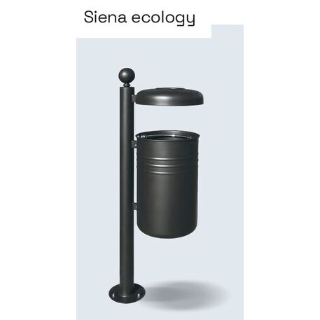 Metal litter bin 'Siena Ecology / 45L'