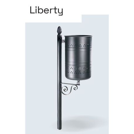 Metallist prügikast 'Liberty / 45L'