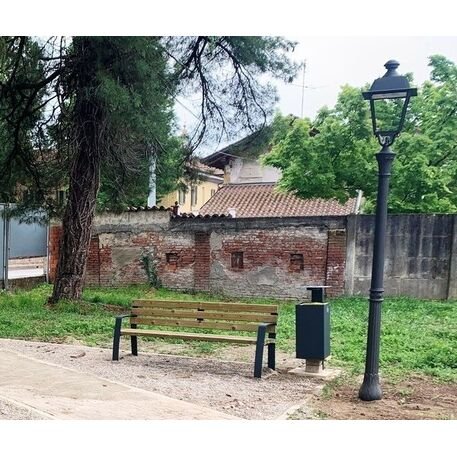 Lauko metalinė šiukšliadėžė 'Sosia / 55L'