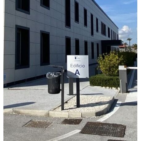 Lauko metalinė šiukšliadėžė 'Luna / 45L'