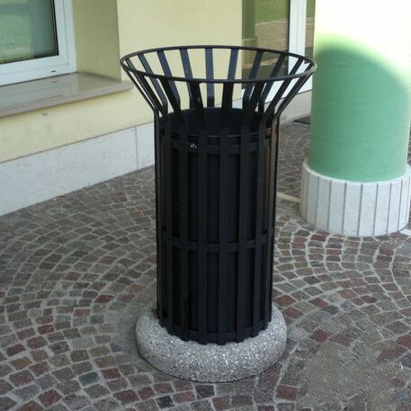 Lauko metalinė šiukšliadėžė 'Corona / 80L'