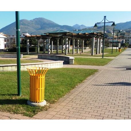 Lauko metalinė šiukšliadėžė 'Corona / 80L'