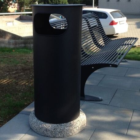 Lauko metalinė šiukšliadėžė 'Alghero / 80L'