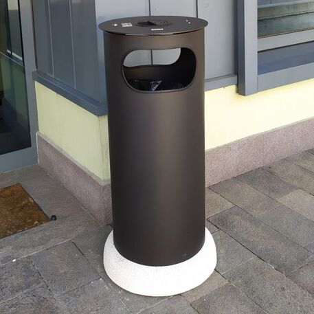 Lauko metalinė šiukšliadėžė 'Alghero / 80L'