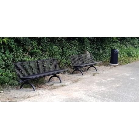 Lauko metalinė šiukšliadėžė 'Ulisse / 80L'