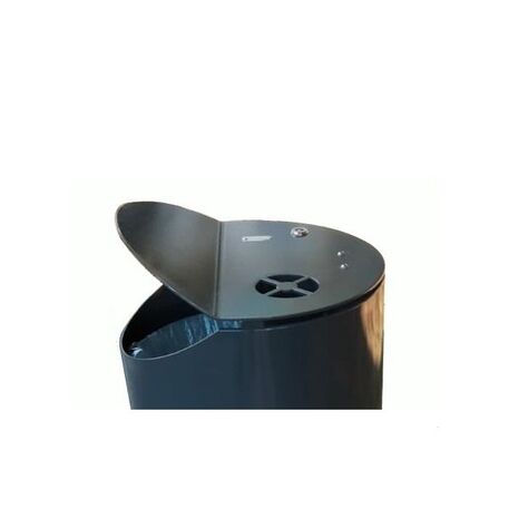 Lauko metalinė šiukšliadėžė 'Qatar / 80L'