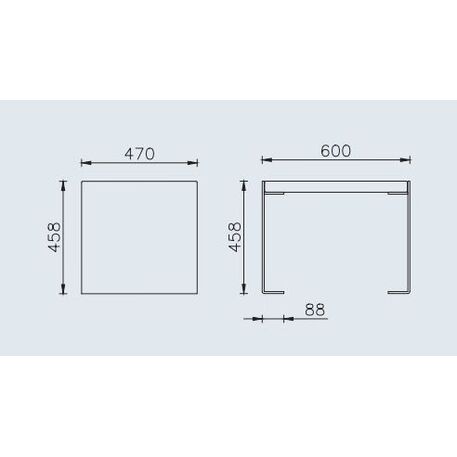 Lauko suoliukas be atlošo, kolekcija 'AMBURGO'