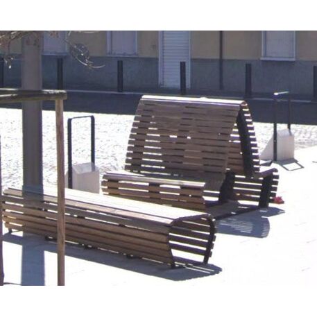 Lauko suoliukas su atlošu, kolekcija 'AMETISTA'