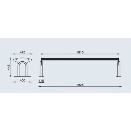 Lauko suoliukas, kolekcija 'CARINZIA'