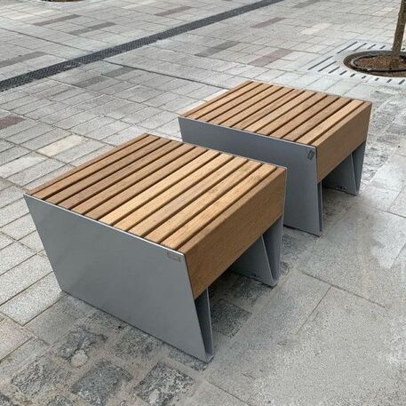 Metalinis suolas 'Dresda'