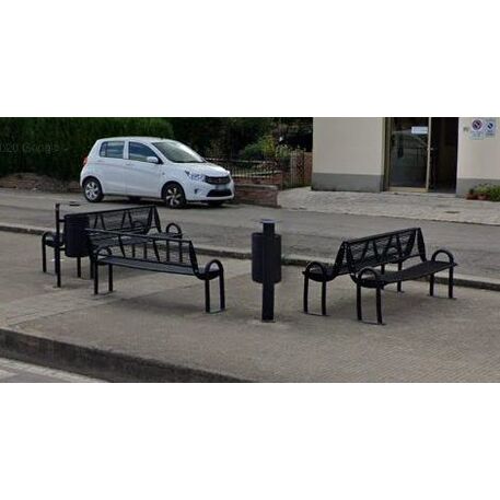 Metal bench 'Pireo'