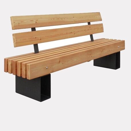 Metal bench + table 'Porto Picnic'