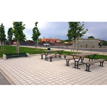 Lauko suoliukai + Stalas, kolekcija 'Village Picnic'