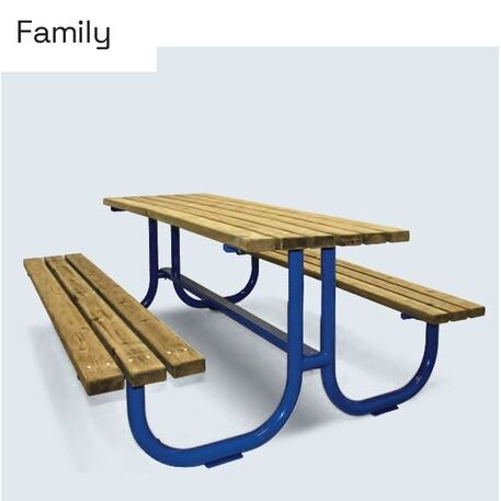 Lauko suoliukai + Stalas, kolekcija 'Family Picnic'