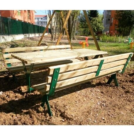 Lauko suoliukai + Stalas, kolekcija 'Space Picnic'