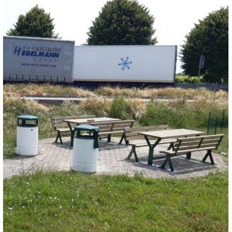 Lauko suoliukai + Stalas, kolekcija 'Space Picnic'