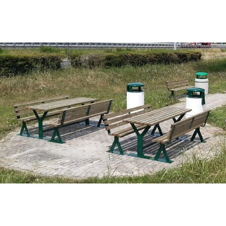 Lauko suoliukai + Stalas, kolekcija 'Space Picnic'