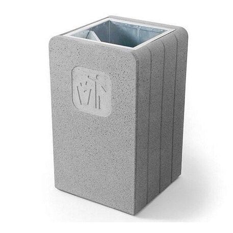 Concrete litter bin 'Vega / 40L'