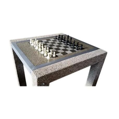 Betoninis šachmatų stalas ir kėdėmis 2vnt. 'BDS/SG024/MDL'