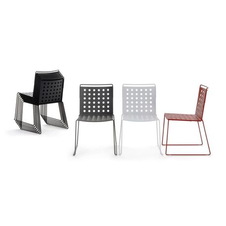 Lauko / Vidaus metalinė kėdė kavinėms, terasoms, parkams 'Busy 1'
