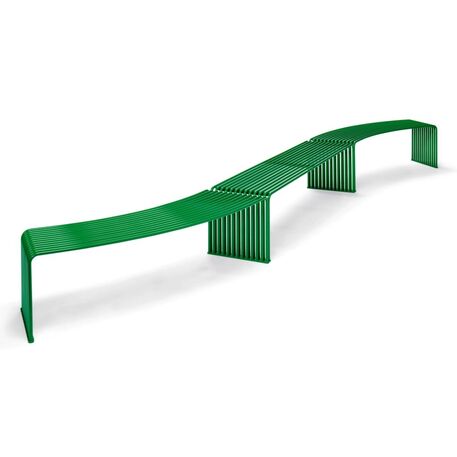 Metal bench 'Zeroquindici.015/Convex Bench'