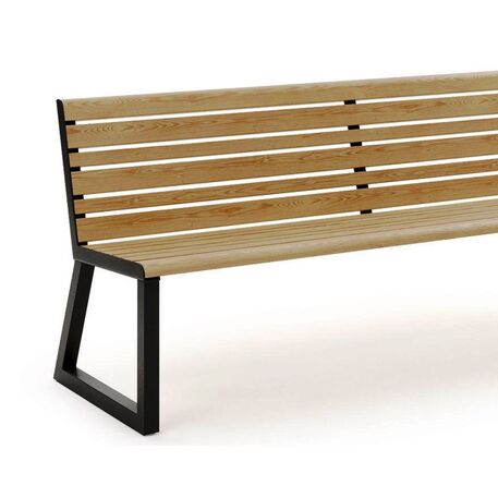 Metal bench 'VENTIQUATTRORE.H24/Bench'