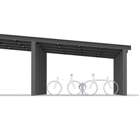 Shelter for bicycles 'STF/20-11-18/MDL'