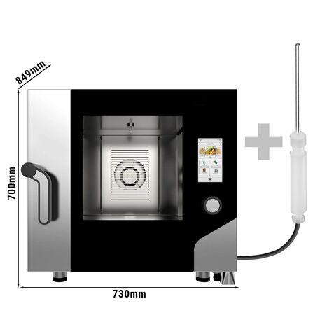 Universali konvekcinė krosnis ir kepykloms su valymo sistema (Merle / Touch Digital 5 x 1/1GN)