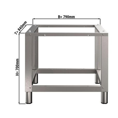 Nerūdijančio plieno stovas konvekcinei krosnelei (KDV1255 & BHV1255)