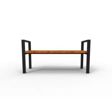 Metal bench without backrest 'IROKO_STF/04-01-02MDL'