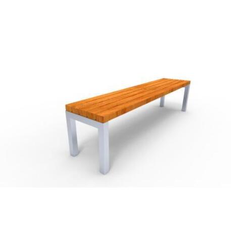 Metal bench without backrest 'IROKO_STF/04-01-01MDL'