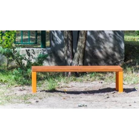 Metal bench without backrest 'IROKO_STF/04-01-01MDL'