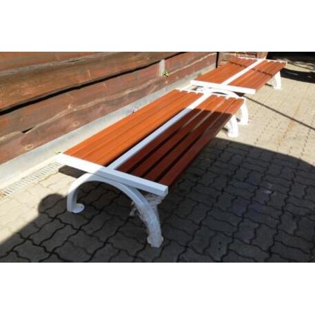 Metal bench without backrest 'IROKO_STF/02-02-03MDL'